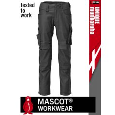   Mascot UNIQUE GREY technikai stretch kopásálló deréknadrág - munkaruha