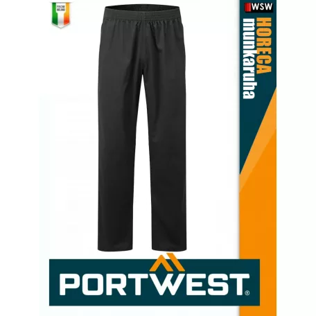 Portwest FORTIS+ BLACK technikai nadrág - munkaruha