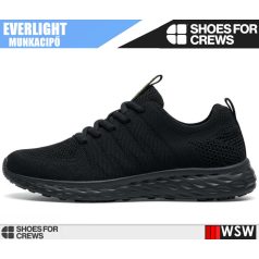   Shoes For Crews EVERLIGHT BLACK női csúszásmentes munkapapucs - munkacipő