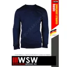 .Engelbert Strauss BASIC NAVY pamutgazdag 300 g/m² technikai pulóver - munkaruha