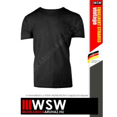 Engelbert Strauss VINTAGE OXIDBLACK pamut munkapóló - munkaruha