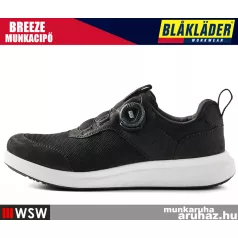   Blåkläder BREEZE BLACK O1 női önbefűzős technikai munkacipő - munkabakancs