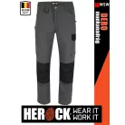 Herock DERO GREY technikai prémium stretch férfi munkanadrág - munkaruha