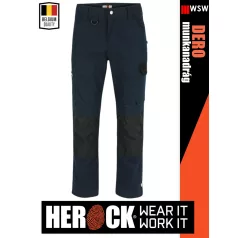   Herock DERO NAVY technikai prémium stretch férfi munkanadrág - munkaruha