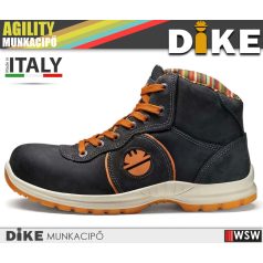   Dike AGILITY ADVANCE BLACK S3 prémium rugalmas munkabakancs - munkacipő