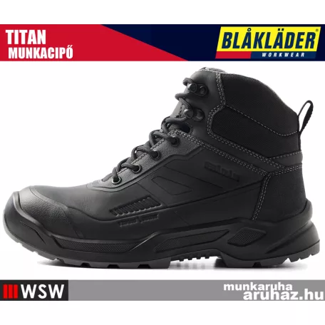 Blåkläder TITAN BLACK S3L technikai munkavédelmi munkacipő - munkabakancs