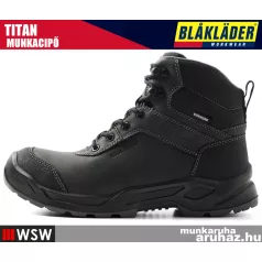   Blåkläder TITAN BLACK S7L technikai munkavédelmi vízálló munkacipő - munkabakancs