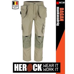   Herock DAGAN BEIGE technikai prémium vízlepergető férfi munkanadrág - munkaruha
