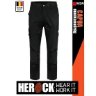 Herock CAPUA BLACK technikai prémium férfi munkanadrág - munkaruha