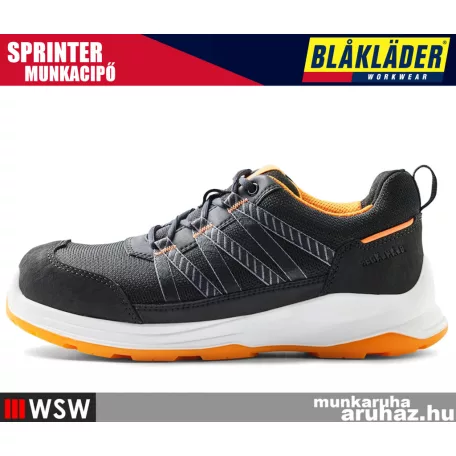Blåkläder SPRINTER ORANGE S1PS technikai munkavédelmi munkacipő - munkabakancs