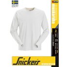 Snickers ALLROUNDWORK WHITE technikai hosszúujjú póló - munkaruha
