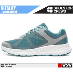   Shoes For Crews VITALITY BLUE női csúszásmentes munkapapucs - munkacipő