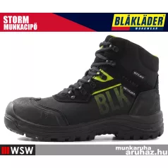   Blåkläder STORM BLACK S7S technikai vízálló munkavédelmi munkacipő - munkabakancs