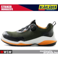   Blåkläder STRIKER GREENORANGE S3S technikai önbefűzős munkavédelmi munkacipő - munkabakancs