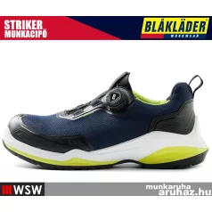   Blåkläder STRIKER NAVYLIME S3S technikai önbefűzős munkavédelmi munkacipő - munkabakancs