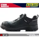 Blåkläder STORM BLACK S7S technikai önbefűzős vízálló munkavédelmi munkacipő - munkabakancs