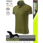 Malfini COLLAR UP AVOCADO 100% pamut prémium póló 215 g/m2 - munkaruha