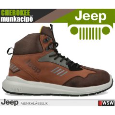   Jeep CHEROKEE BROWN S3L technikai fémmentes prémium munkacipő - munkabakancs