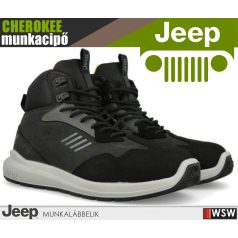 Jeep CHEROKEE BLACK S3L technikai fémmentes prémium munkacipő - munkabakancs