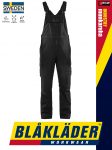   Blåkläder INDUSTRY BLACK technikai stretch pamutgazdag kantáros nadrág - Blaklader munkaruha
