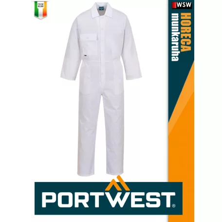Portwest FORTIS WHITE standard kezeslábas-overál - munkaruha