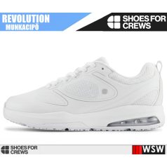   Shoes For Crews REVOLUTION WHITE női csúszásmentes munkapapucs - munkacipő