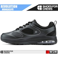   Shoes For Crews REVOLUTION BLACK női csúszásmentes munkapapucs - munkacipő