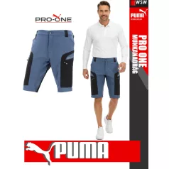   Puma PRO-ONE SKYBLUE négyírányú stretch technikai rövidnadrág - munkaruha