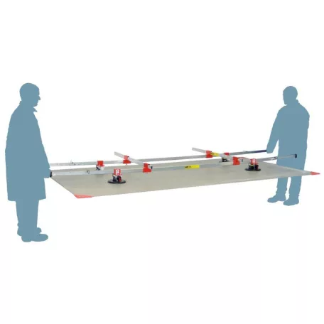 Montolit SUPERSTICK vákumos lapszállító rendszer