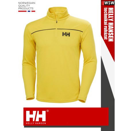 Helly Hansen YELLOW HP 1/2 ZIP technikai póló - ruházat