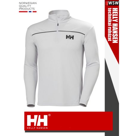 Helly Hansen GREY HP 1/2 ZIP technikai póló - ruházat