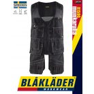 Blåkläder CRAFTSMEN BLACK pamut technikai sokzsebes mellény - Blaklader munkaruha