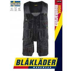   Blåkläder CRAFTSMEN BLACK pamut technikai sokzsebes mellény - Blaklader munkaruha