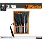 Beta szerszám - 6 darabos kiütő készlet műanyag tasakban 