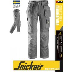   Snickers CRAFTSMEN GREY technikai kopásbiztos lengőzsebes deréknadrág - munkaruha