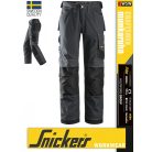 Snickers CRAFTSMEN STEELGREY rip-stop technikai hasadásbiztos deréknadrág - munkaruha