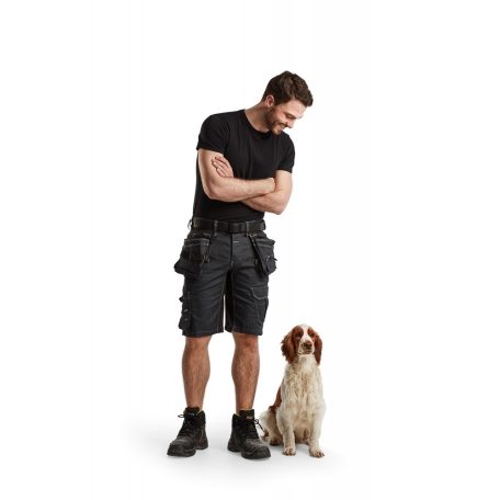 Blåkläder CRAFTSMEN WHITE technikai V-nyakú munkapóló - Blaklader munkaruha