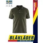 Blåkläder INDUSTRY DARKOLIVE technikai pamutgazdag munkapóló - Blaklader munkaruha