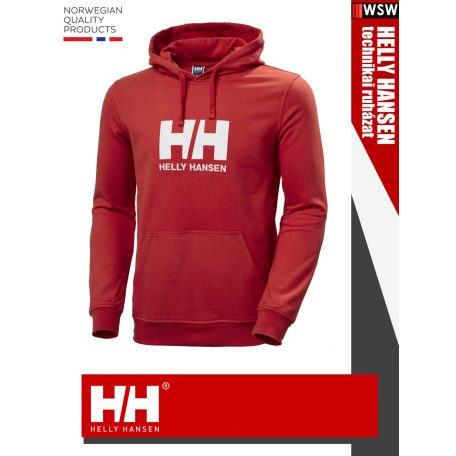 Helly Hansen RED LOGO technikai pulóver - ruházat