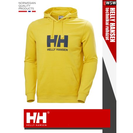 Helly Hansen YELLOW LOGO technikai pulóver - ruházat