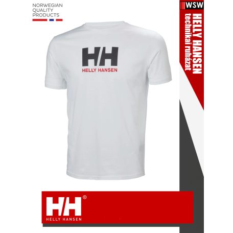 Helly Hansen WHITE LOGO technikai póló - ruházat