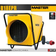 Master B18EPR elektromos hőlégfúvó - 18kW
