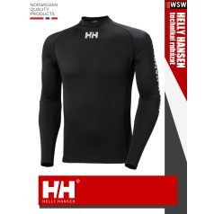   Helly Hansen BLACK WATERWEAR RASHGUARD technikai póló - ruházat