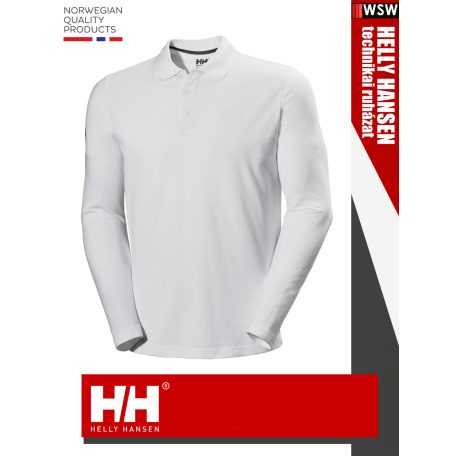 Helly Hansen WHITE CREWLINE technikai póló - ruházat