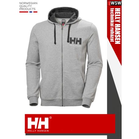Helly Hansen GREY LOGO technikai pulóver - ruházat