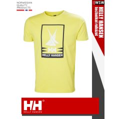 Helly Hansen YELLOW SHORELINE technikai póló - ruházat Helly Hansen YELLOW SHORELINE technikai póló - ruházat