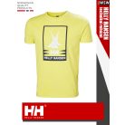 Helly Hansen YELLOW SHORELINE technikai póló - ruházat