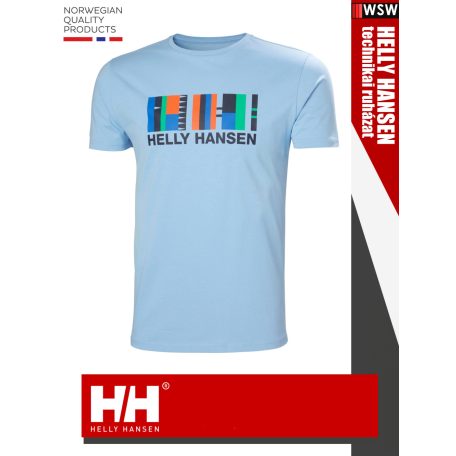 Helly Hansen BLUE SHORELINE technikai póló - ruházat