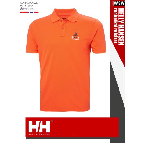 Helly Hansen ORANGE KOSTER technikai póló - ruházat