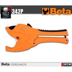 Racsnis csővágó olló műanyag csövekhez, magnézium ötvözet test_342P